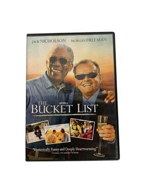 The Bucket List DVD Jack Nicholson Morgan Freeman 2008 Comedy Drama Widescreen